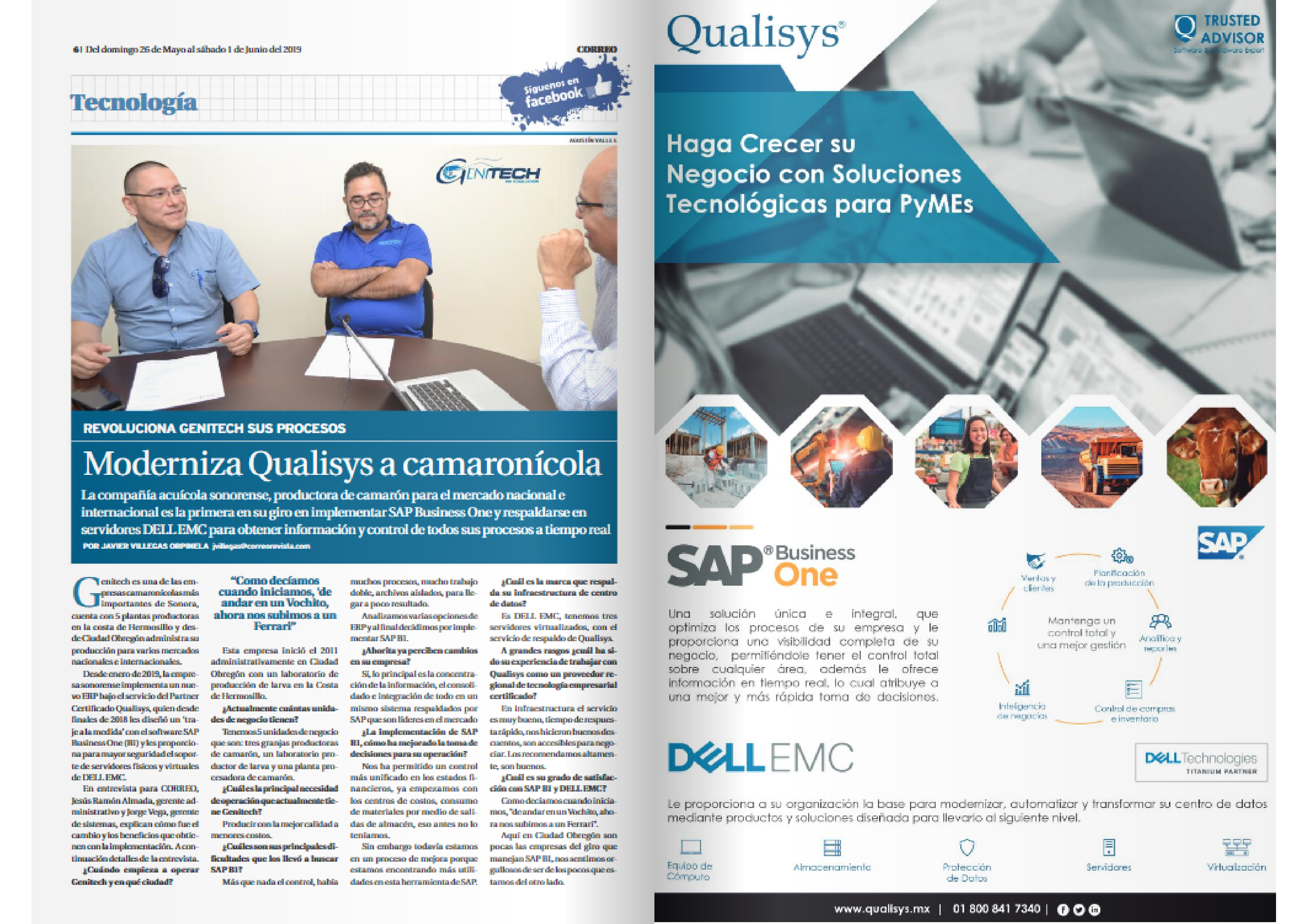 Moderniza Qualisys a Camaronícola Genitech - Image